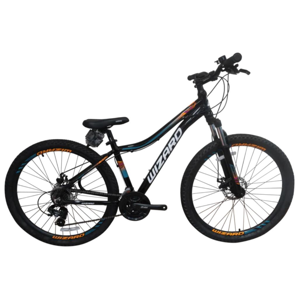 Bicicleta Wizard negra aro 27.5