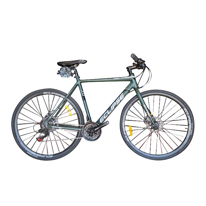 Bicicleta Eclipse Street 700 Verde Disco Mecánico
