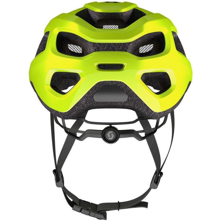 Casco Scott Supra Yellow Fluorescente