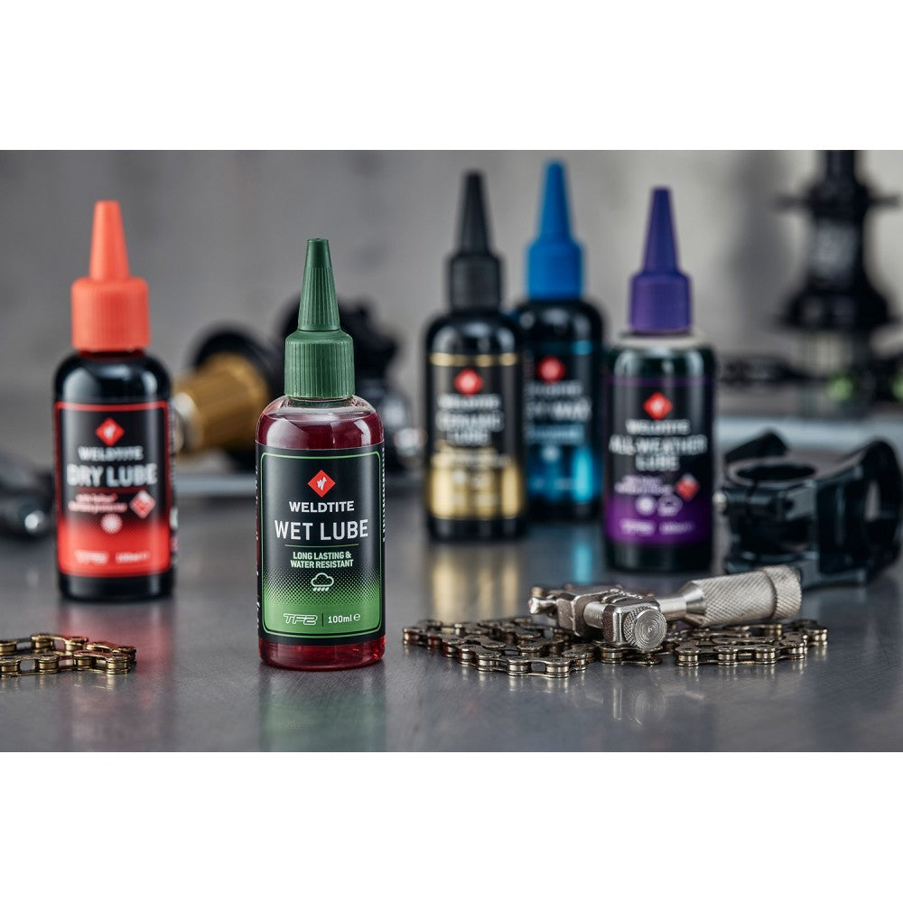 Lubricante Cadena húmedo WET Weldtite 100 ml