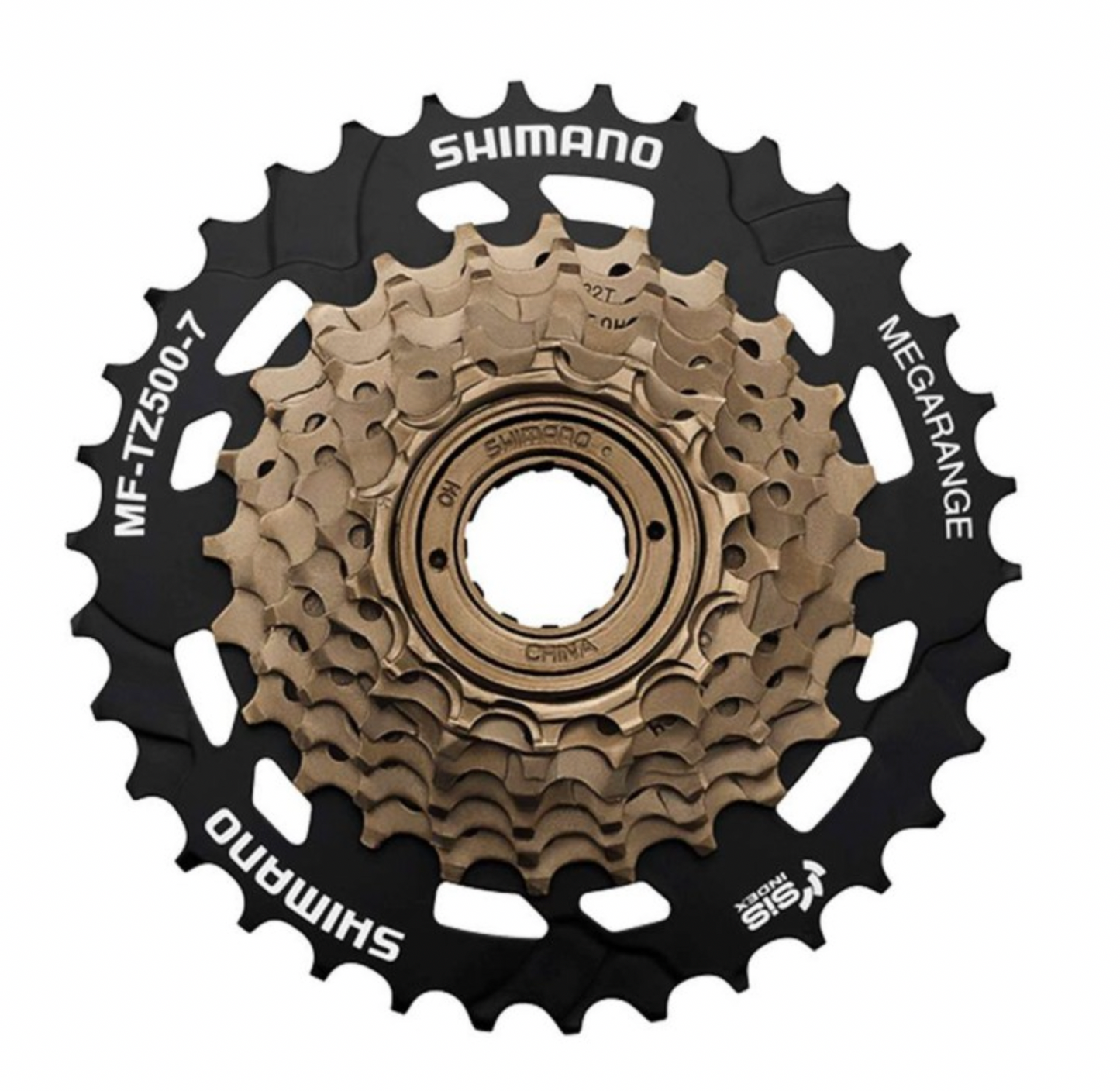 Piñón Shimano Megarance 7V. 14-34 Atornillado - Bike new sport