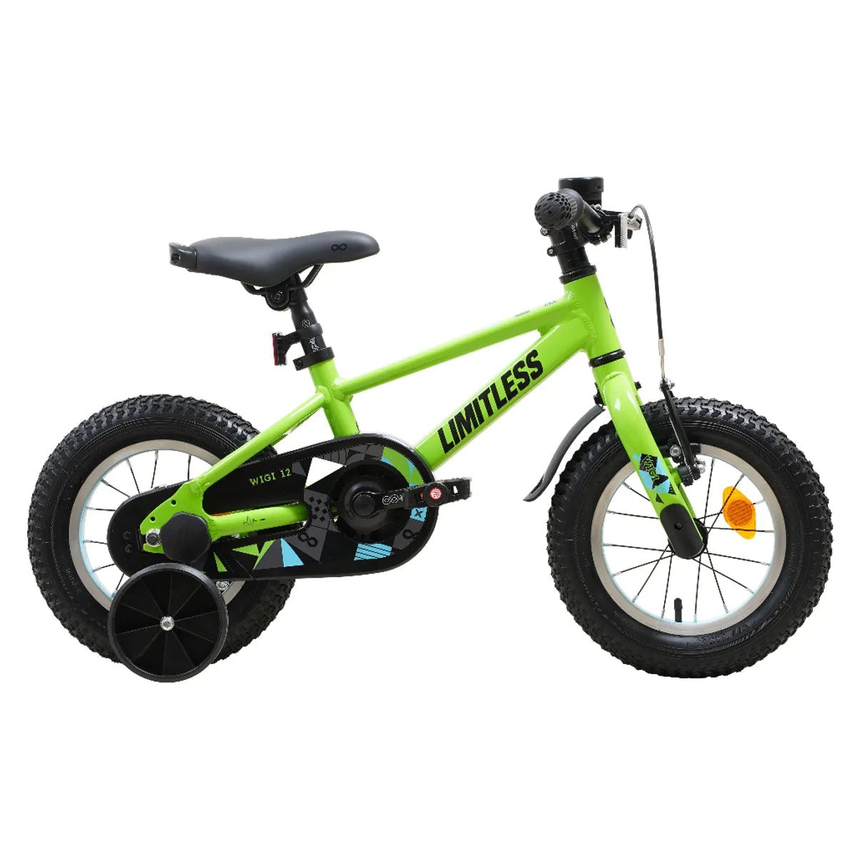 Bicicleta Limitless Wigi Aluminio Verde aro 12