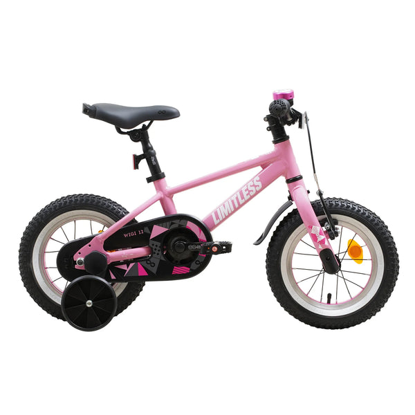 Bicicleta Limitless Wigi Aluminio Rosada aro 12
