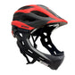 Casco FOSS Niño Desmontable In-Mould, Red/Black 48-56