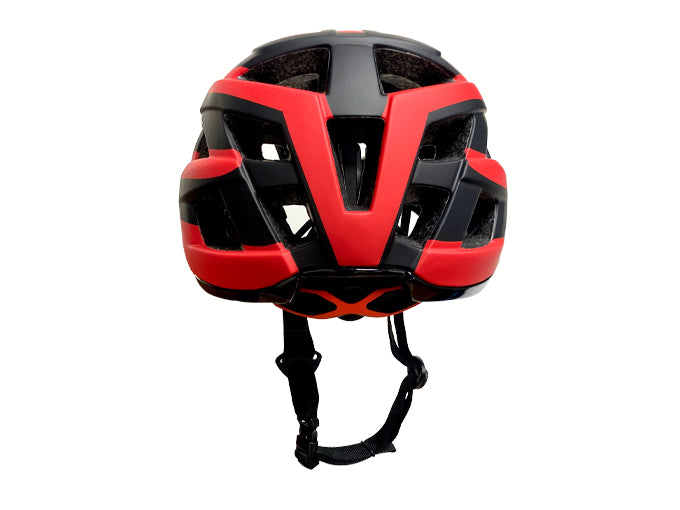 Casco FOSS Niño Desmontable In-Mould, Red/Black 48-56