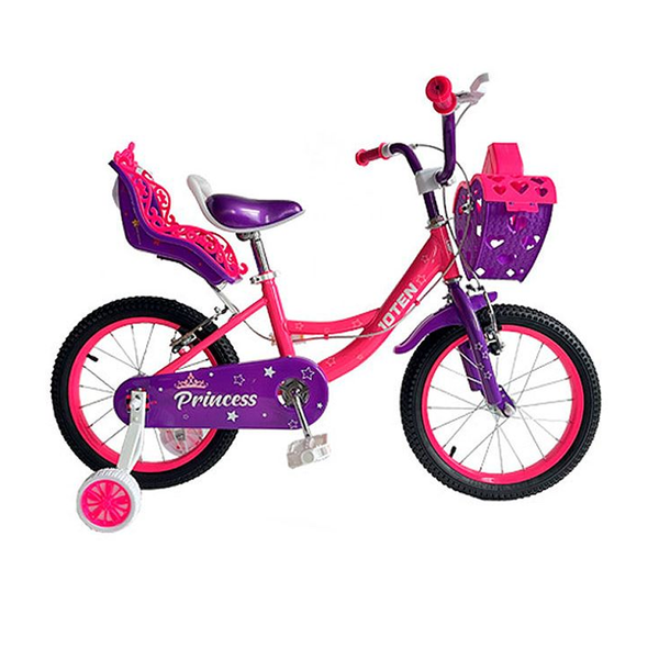 Bicicleta 10Ten Niña Fucsia Morado Aro 16