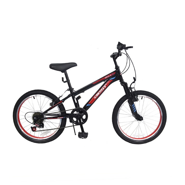 Bicicleta Best Apolo Aro 20 Negro
