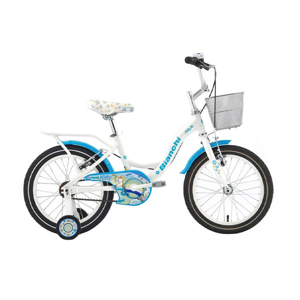 Bicicleta Bianchi Kitty 16 Blanco/Celeste