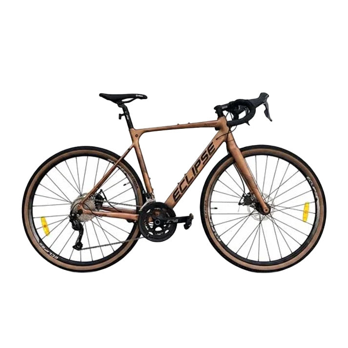 Bicicleta Eclipse Gravel 700x40C 9V Tanwall Gold