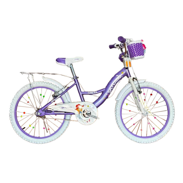 Bicicleta Niña Skyland Greta Morada Aro 20