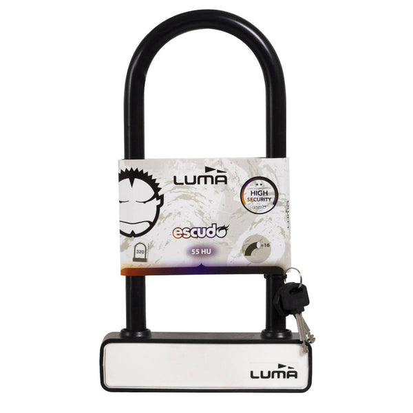 CANDADO LUMA U-LOCK ESCUDO 55HUBLANCO CUADRADO C4  18053