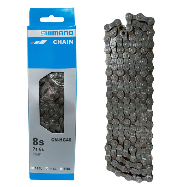 CADENA - hg40- shimano-6-7- 8- VEL.55955