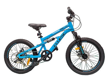 Bicicleta Eclipse Doble Suspension Celeste