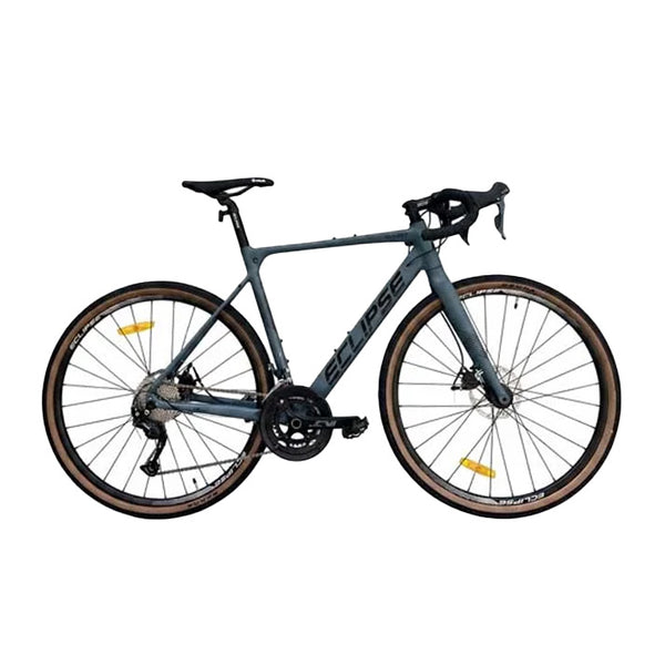 Bicicleta Eclipse Gravel 2x9 Disc Hydraulico Azul Petroleo