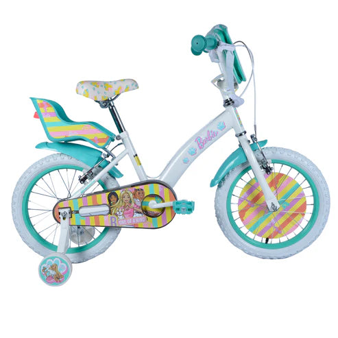 Bicicleta Barbie 16 blanca