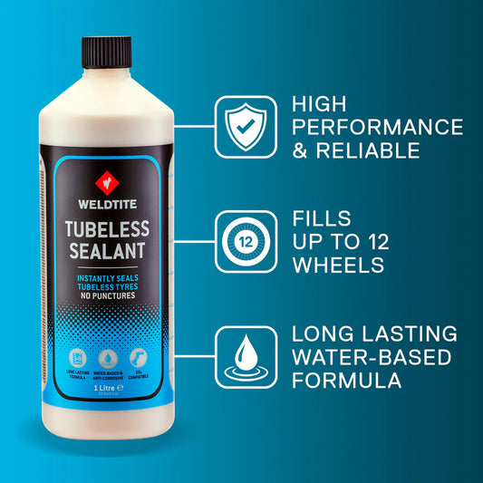 LIQUIDO ANTIPINCHAZO WELDTITE TUBELESS SEALANT 1 LITRO