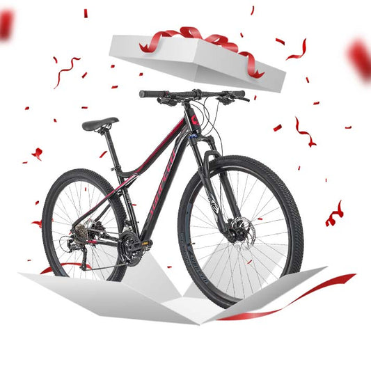 TICKET PARA RIFA - Bicicleta Sunpeed One aro 29 color negro/rojo TALLA M